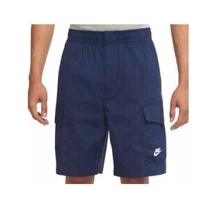 Nike Men's Sportswear Sport Essentials Woven Utility "Navy/White" Shorts Size S